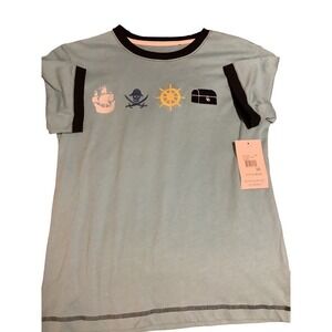 NWT Kite Strings Pirate Embroidered Tee size 10
